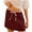 Wine, variant on Miqool Tennis Skirt for Women Elastic Waist Yoga Workout Running Skirts Athletic Golf Skirts for Casual Summer with Pockets