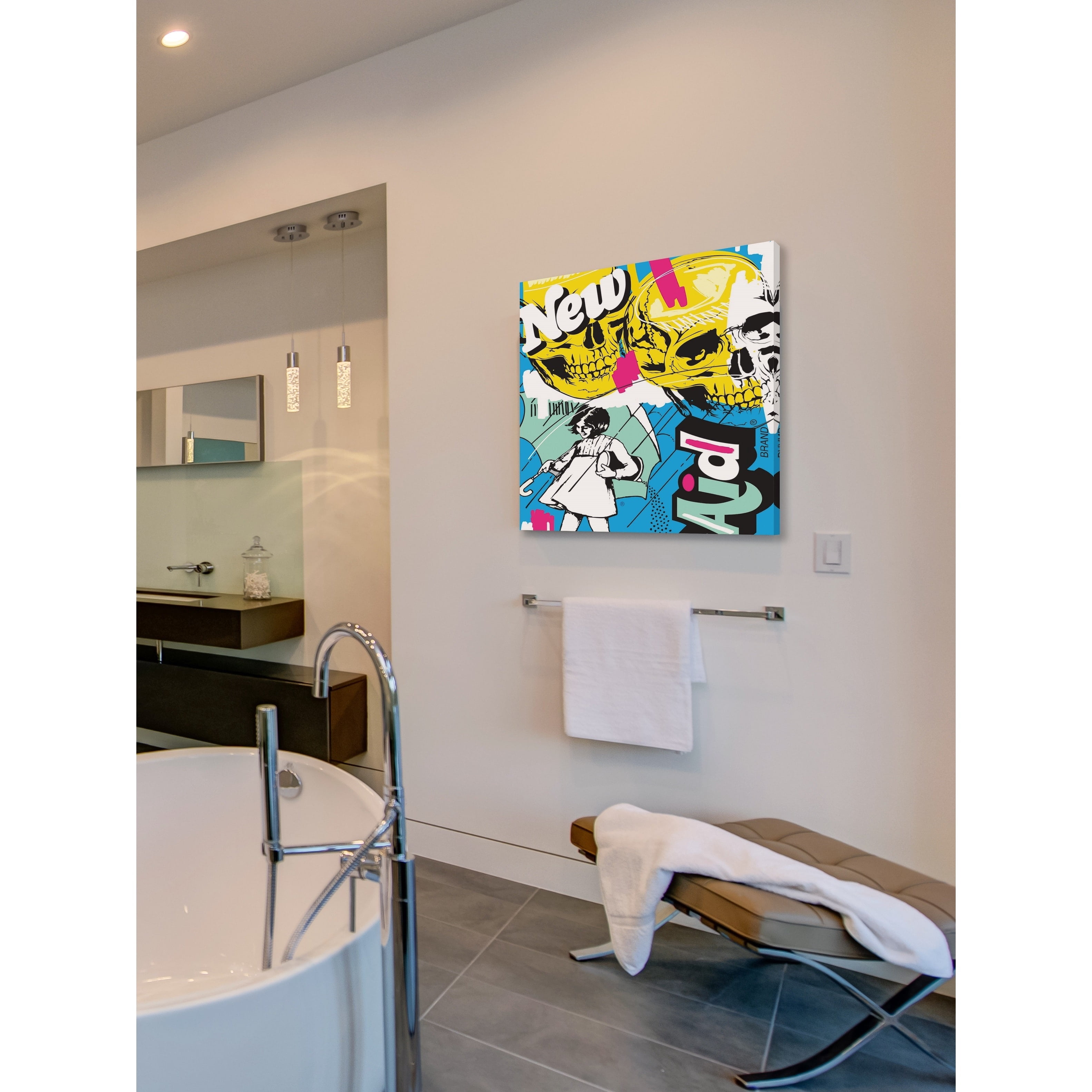 Marmont Hill "New Aid" Print on Canvas
