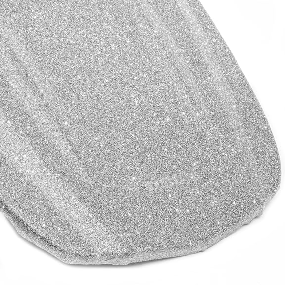 Vicrez Vinyl Car Wrap Film vzv10270 Glitter Silver | 4ft. x 1 ft.