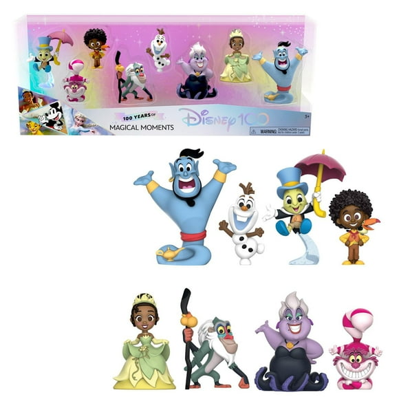 Disney100 Years of Magical Moments Celebration Collection Limited Edition 8-piece Figure Pack