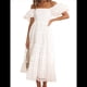 thumbnail image 2 of Vestidos Largos de Mujer con Escote Cuadrado, Corta Abullonada y Fruncido, Corte A, con y Fruncido. M, 2 of 10