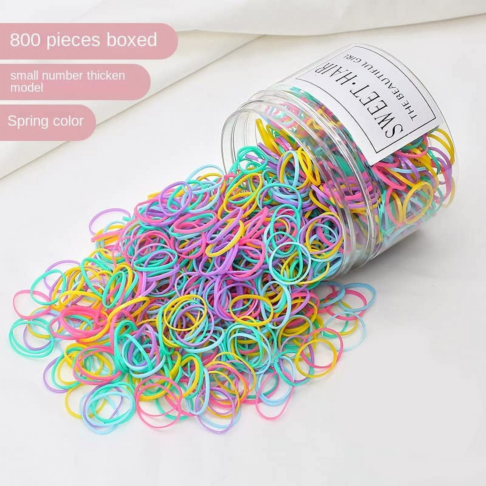 Orama Tiny Rubber Bands, Multi Color Mini Hair Ties, with Any Design Boxes,  AN220 Rubber Band Price in India - Buy Orama Tiny Rubber Bands, Multi Color  Mini Hair Ties, with Any