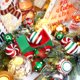 thumbnail image 4 of 30 bolas de plástico para decoración de árboles de Navidad, adornos colgantes blancos, verdes y rojos, adornos irrompibles para Halloween y Navidad, 4 of 5