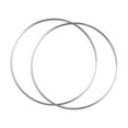 thumbnail image 1 of Elodie 2 Pieces Metal Floral Hoops Circle Versatile for Wedding Wreath DIY Birthday Diameter 40 cm, 1 of 8