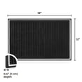 thumbnail image 4 of Tapete para bar moderno y duradero: tapete para bar de servicio para derrames, ideal para café, bares, restaurantes y tapete para secar platos en la encimera, 4 of 5