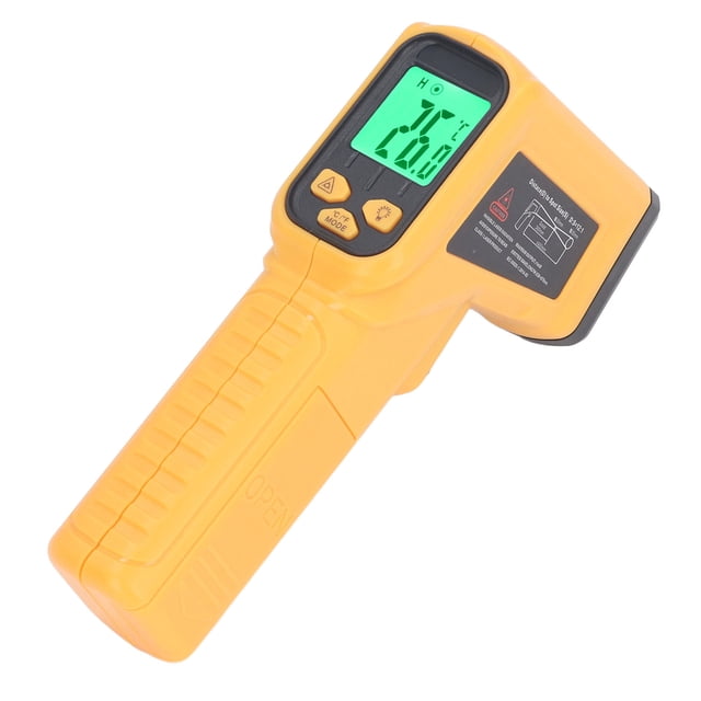 Pistola de Termómetro Infrarrojo, Pistola de Temperatura de ContactO para Mantenimiento Mecánnico