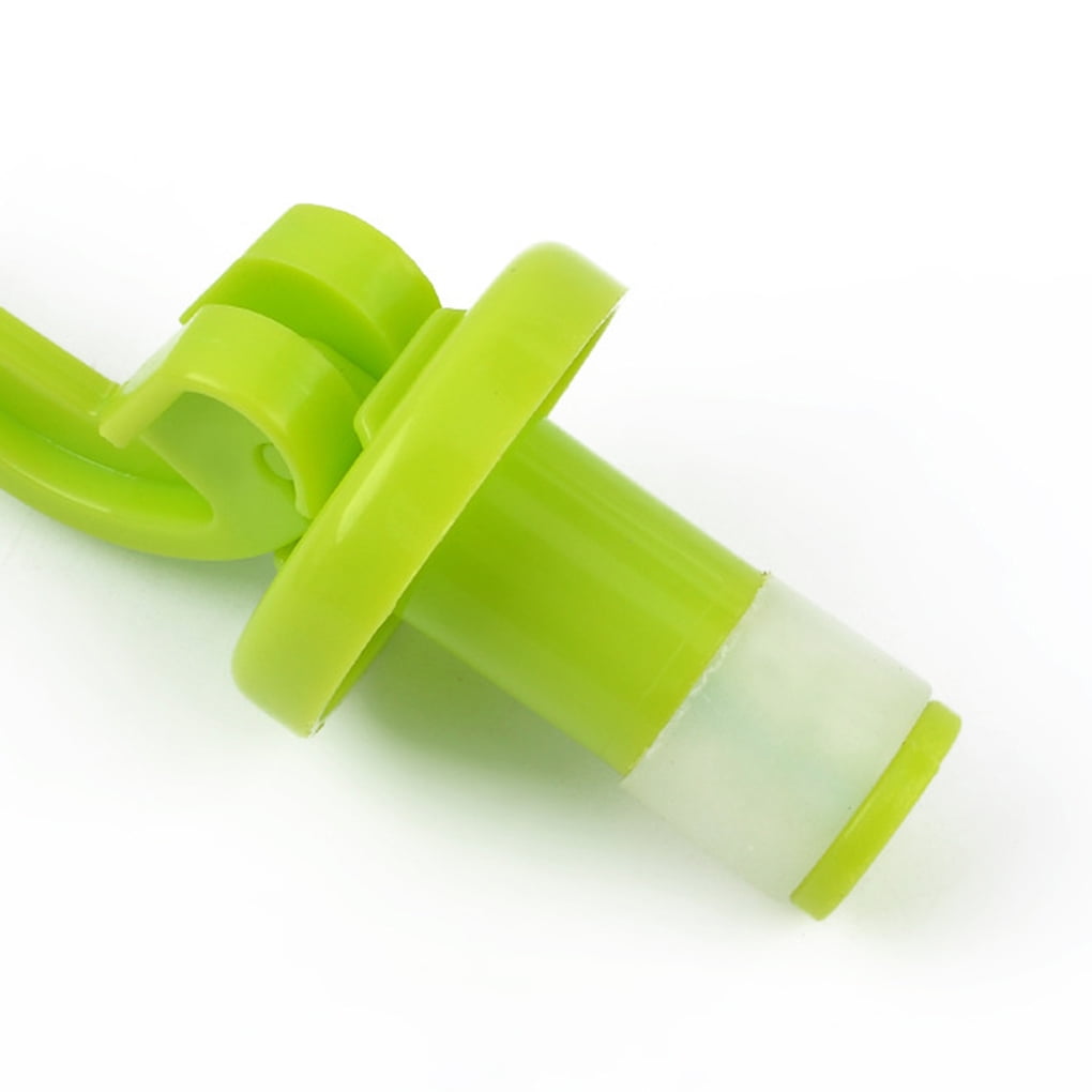 2Pcs Reusable Silicone Wine Bottle Stoppers Beer Wine Cork Plug Kitchen Bar Tool