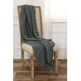 thumbnail image 4 of Rizzy Home Solid Gray 50"X 60" Throw, 4 of 4
