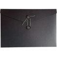 thumbnail image 3 of Kraft String Envelope File Folder Project Pockets File Jacket Document Organizer Flat-no Expansion A4 Letter Si, 3 of 5