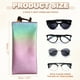 thumbnail image 2 of Uxcell Estuche para Gafas de Sol con Cierre, 2 Pcs Organizador de Estuche de Gafas Suaves de Cuero PU, Gradiente Púrpura/Gradiente Naranja, 2 of 6