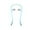 Blue, variant on xaoyunyn Shiatsu Neck and Shoulder Massager with Adjustable Pressure Lightweight,Portable,Ergonomic Handle for Muscle Relaxation at Home,Office Travel