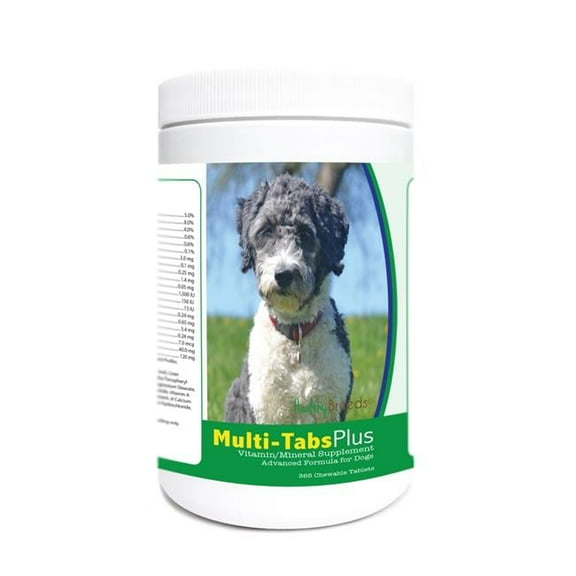 Healthy Breeds 840235177852 Aussiedoodle Multi-Tabs Plus Chewable Tablets - 365 Count