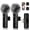 Black, variant on 2026 Upgraded Wireless Lavalier Microphones For IPhone, Android- 2 Pack Mini Clip-On Mics With Noise Reduction For Vlog, Recording & Live Streaming