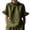 Army Green(Womens Tops), variant on Women's Short Sleeve Ruffle Neck Tops Flowy Flutter Sleeve Cotton Linen Blouses Casual Solid Color Summer Shirts