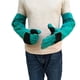 thumbnail image 5 of Entrenamiento De Mascotas De Cuero Anti-Mordedura Anti-Arañazos Protección De Seguridad Para Animales Guantes De Protección Verde Monstrate EL008888-00, 5 of 6