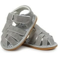 thumbnail image 5 of Baby Boy Sandals Summer Anti-Slip Rubber Sole First Walkers Shoes Infant Sandals for Toddler Girls(0-18 Months), 5 of 7