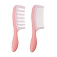 thumbnail image 3 of Linyer Comb Plastics Anti-static Professional Unisex Detangler Hair Brush Thickened Handle Styling Accessories No Knot Wide Tooth Combs Dense Tooth, 3 of 7