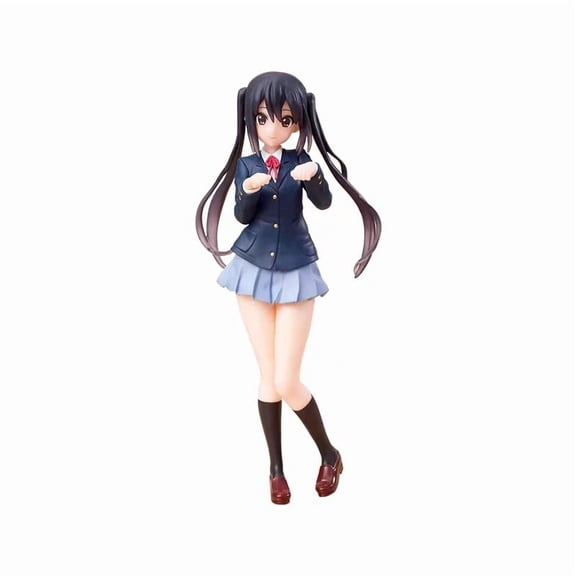 New K-ON！Nakano Azusa (JK Ver) Character Anime Model Statue Action Figures Desktop Ornament Popular Decorations Fan Souvenirs Creative Gift Collectable