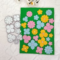 Die Cuts for Card Making, Ouginx Flowers Set Metal Cutting Dies DIY Die Cutters Die Stencils for Scrapbooking, Embossing & More