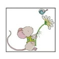 thumbnail image 1 of Kids Craft Flower Mouse Bird Cross Stitch Embroidery Home Decor 11CT, 1 of 8
