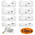 thumbnail image 1 of YOPTOP Tshirt Ruler Guide for Vinyl Alignment Tool with Soft Tape Measure Craft Sewing Supplies Accessories Tools for Cricut Heat Press HTV Heat Transfer Vinyl, 1 of 5