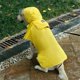 thumbnail image 5 of Impermeable plegable para mascotas con capucha para perros, chaqueta impermeable con tiras reflectantes, poncho ligero y ajustable para perros pequeños y medianos (1 unidad, amarillo, talla M), 5 of 5