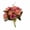 Hot Pink#3, variant on Artificial Roses 5 Forks 10 Mini Roses Plastic Fake Flowers for Home Decor Faux Rose Bush Arrangement for Table Centerpiece Shelf Living Room Bedroom Wedding Party Decoration Orange