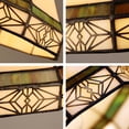 thumbnail image 5 of Chloe Lighting Belle 1-Light Glass Mini Pendant Ceiling Fixture in Multi-Color, 5 of 6