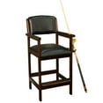 thumbnail image 1 of American Heritage Spectator Billiard Chair in Suede, 1 of 2