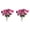 Light Pink*2, variant on Zoowood 3PC Artificial Azaleas Fake Flowers Red Orange Yellow Silk Flowers For Home Decor Indoor Outdoor UV Resistant Centerpieces