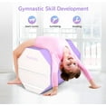 thumbnail image 5 of Matladin Gymnastics Octagon Tumbler Skill Shape Trainer, Exercise Gymnastic Equipment Backbend, Handsprings Tumbling Mat for Gym Exercise Cheerleading Martial Arts Home Use, 5 of 14