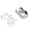 thumbnail image 2 of 15 Pcs Écrous à Ressort Roulés Écrous en T Écrous M8, 2 of 5