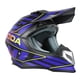 thumbnail image 2 of Casco Roda Tornado Morado/Azul Mate Zinc Cross rosa M, 2 of 5