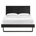 thumbnail image 6 of Modway Alana King Wood Platform Bed With Angular Frame in Black, 6 of 11