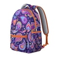 thumbnail image 2 of Retro Paisley Print Backpack - Amazing Paisley Gift for School & Campus, Durable Water-Resistant Bookbag, Large Capacity Design, 2 of 6