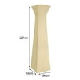 thumbnail image 2 of Housse de Chauffage de Patio Imperméable Housse de Protection Housse Antipoussière 84 x 221 cm;Housse de Chauffage de Patio Imperméable Housse de Protection Housse Antipoussière 84 x 221 cm, 2 of 6