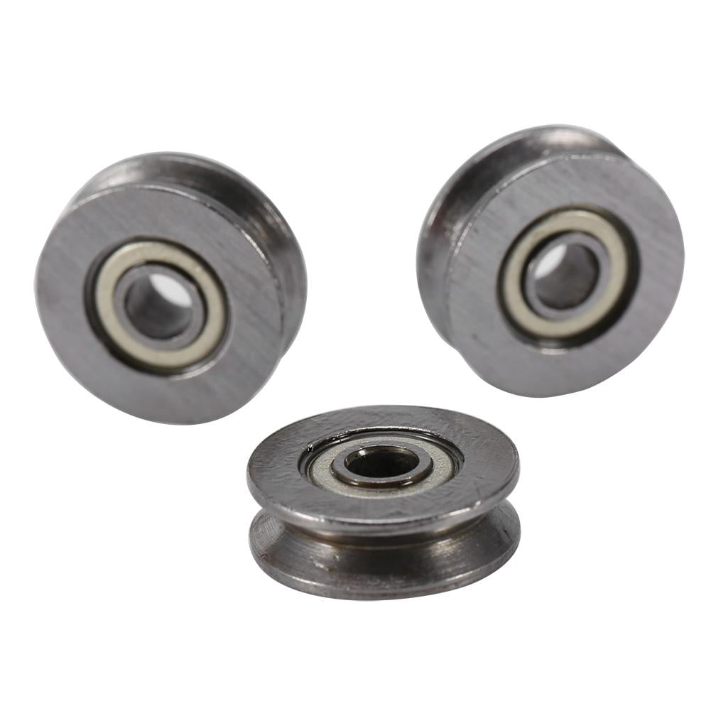 Mgaxyff V Groove Bearing, V Bearing,20pcs V623ZZ V Groove Ball Bearing