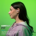 thumbnail image 3 of JLab Go Pop+ True Wireless Earbuds, Mauve, Bluetooth, IPX4, Be Aware Mode, Customize Sound, Controls, 3 of 11