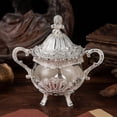 thumbnail image 3 of Elegant European-Inspired Ceramic Sugar Bowl with Golden Peacock Pattern - Creative & Stylish Seasoning Jar for Kitchen, Dining Table & Restaurants - Durable, Easy-to-Clean Daily Use Condiment, 3 of 5
