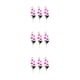 thumbnail image 1 of Flores artificiales Bearachild 3 uds orquídeas plástico multicolor, 1 of 6