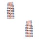 thumbnail image 1 of Guardurnaity 24 Pieces False Nails Coffin Design Artificial Nail Fingernail Elegant Decorations Accessory Manicure Long Tips for DIY ch02 2Conjunto, 1 of 6