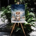 thumbnail image 4 of Hello Winter Miniature American Shepherd Welcome Snowy Night Watercolor Vintage Vertical Matte Canvas Poster MAS Dog Lover Gifts Wall Art Home Decor - 01011, 4 of 5