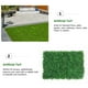 thumbnail image 2 of Decoración de pared de césped artificial de plástico, paneles de fondo de césped artificial, paneles de pared de plantas artificiales para exteriores, 2 of 7
