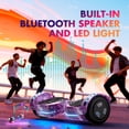 thumbnail image 4 of Hoverstar Hoverboard avec Bluetooth et Lumières LED, Trottinette Auto-Équilibrée pour Enfants et Adultes, Vitesse Maximale de 9 Mi/h, Certifié UL 2272, 4 of 7
