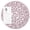 Pink, variant on Restaurantware-Spinweave 15 Inch Dining Table Placemats, Set Of 6 Round Kitchen Table Mats - Semi-Disposable, Handwoven, Pink Paper Circle Placemats, Durable, Table Mats For Holidays Or Weddings