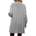thumbnail image 3 of FASHIONWT Women Casual Long Sleeve Shawl Kaftan Kimono Knitted Cardigan, 3 of 4