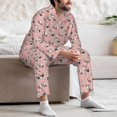 thumbnail image 6 of KLL French Bulldog 1 Sleepwear Mens Flannel Pajamas,Long Cotton Pj Set, 6 of 7