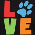 thumbnail image 3 of CafePress - L(Paw)VE Dark T Shirt - Men's Classic Graphic Cotton T-Shirt, 3 of 4