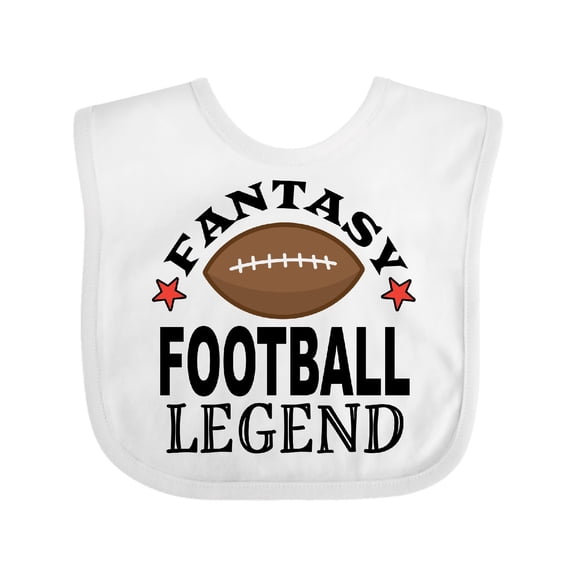 Inktastic Fantasy Football Legend Sports Boys Baby Bib
