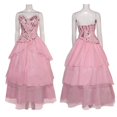 thumbnail image 3 of Disfraz de Glinda malvada para mujer, disfraz de fantasía, disfraz de hada femenina, juego de rol, traje de carnaval de Halloween, 3 of 5